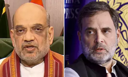 ಅಮೆರಿಕಾದಲ್ಲಿ ಮೀಸಲಾತಿ ಕುರಿತ ರಾಹುಲ್ ಗಾಂಧಿ ಹೇಳಿಕೆಗೆ ತಿರುಗೇಟು ನೀಡಿದ ಅಮಿತ್ ಶಾ