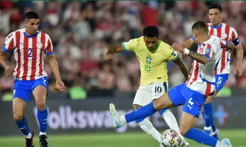 2026ರ ಫಿಫಾ ವಿಶ್ವಕಪ್ ಅರ್ಹತಾ ಪಂದ್ಯ : ಬ್ರೆಝಿಲ್‌ಗೆ ನಾಲ್ಕನೇ ಸೋಲು