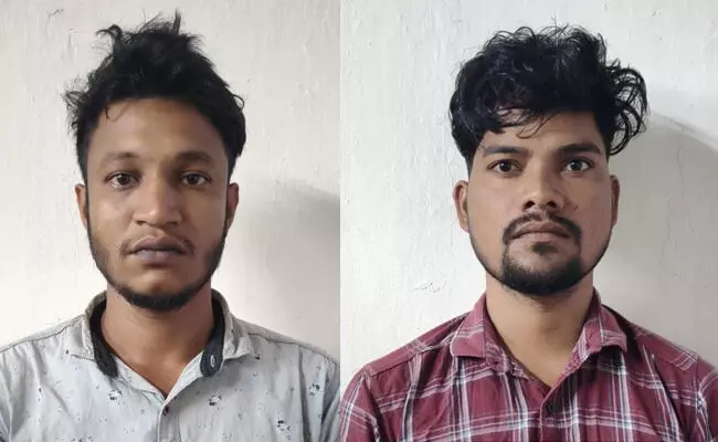 ಮಂಗಳೂರು ಸಿಸಿಬಿ ಪೊಲೀಸರ ಕಾರ್ಯಾಚರಣೆ: ಗಾಂಜಾ ಸಾಗಾಟ ಮಾಡುತ್ತಿದ್ದ ಇಬ್ಬರ ಸೆರೆ