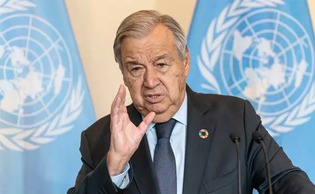 ಗಾಝಾದಲ್ಲಿ ವಿಶ್ವಸಂಸ್ಥೆ ಸಿಬಂದಿಗಳ ಹತ್ಯೆಗೆ ಹೊಣೆಗಾರಿಕೆಯ ಕೊರತೆ ಸ್ವೀಕಾರಾರ್ಹವಲ್ಲ : ವಿಶ್ವಸಂಸ್ಥೆ ಪ್ರಧಾನ ಕಾರ್ಯದರ್ಶಿ ಗುಟೆರಸ್ ಗಾಝಾದಲ್ಲಿ ವಿಶ್ವಸಂಸ್ಥೆ ಸಿಬಂದಿಗಳ ಹತ್ಯೆಗೆ ಹೊಣೆಗಾರಿಕೆಯ ಕೊರತೆ ಸ್ವೀಕಾರಾರ್ಹವಲ್ಲ : ವಿಶ್ವಸಂಸ್ಥೆ ಪ್ರಧಾನ ಕಾರ್ಯದರ್ಶಿ ಗುಟೆರಸ್