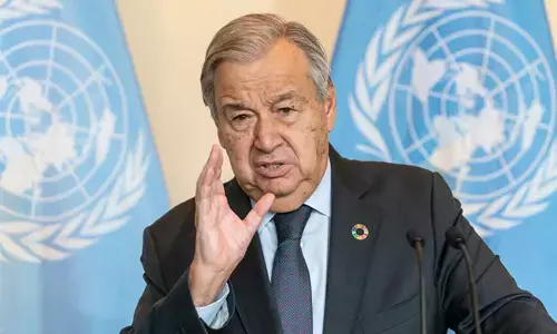 ಗಾಝಾದಲ್ಲಿ ವಿಶ್ವಸಂಸ್ಥೆ ಸಿಬಂದಿಗಳ ಹತ್ಯೆಗೆ ಹೊಣೆಗಾರಿಕೆಯ ಕೊರತೆ ಸ್ವೀಕಾರಾರ್ಹವಲ್ಲ : ವಿಶ್ವಸಂಸ್ಥೆ ಪ್ರಧಾನ ಕಾರ್ಯದರ್ಶಿ ಗುಟೆರಸ್