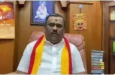 ಹಿಂದಿ ಹೇರಿಕೆ ವಿರುದ್ಧ ಸೆ.14ಕ್ಕೆ ಪ್ರತಿಭಟನೆ : ಕರವೇ ನಾರಾಯಣಗೌಡ