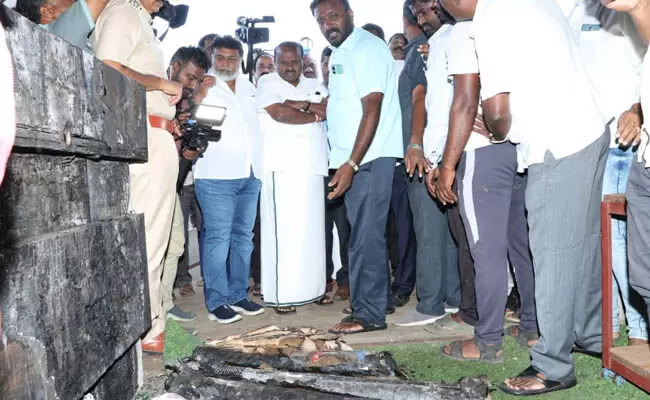 ನಾಗಮಂಗಲ | ಗಣೇಶ ಮೆರವಣಿಗೆ ವೇಳೆ ಪಟ್ಟಣದಲ್ಲಿ ನಡೆದ ಗಲಭೆ ಪೂರ್ವಯೋಜಿತ ಕೃತ್ಯ : ಕುಮಾರಸ್ವಾಮಿ