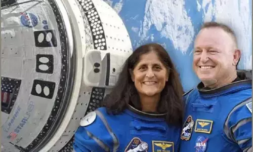 ಬಾಹ್ಯಾಕಾಶದಿಂದ ನೇರ ಪ್ರಸಾರದಲ್ಲಿ ಮಾತನಾಡಲಿರುವ ನಾಸಾ ಗಗನ ಯಾತ್ರಿಗಳಾದ ಸುನೀತಾ ವಿಲಿಯಮ್ಸ್ ಮತ್ತು ಬುಚ್ ವಿಲ್ಮೋರ್