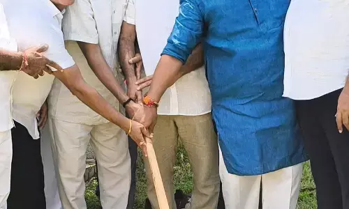 ಬಾವುಟಗುಡ್ಡದಲ್ಲಿ ರಾಷ್ಟ್ರ ಧ್ವಜಸ್ತಂಭ ನಿರ್ಮಾಣಕ್ಕೆ ಶಂಕುಸ್ಥಾಪನೆ