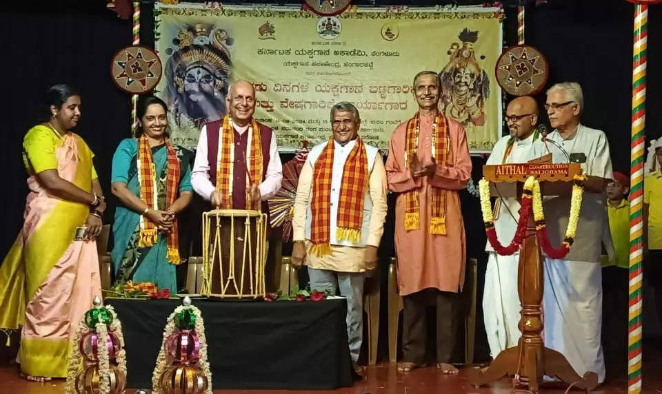 ಯಕ್ಷಗಾನ ಬಣ್ಣಗಾರಿಕೆ -ವೇಷಗಾರಿಕೆ ಕಾರ್ಯಾಗಾರ ಉದ್ಘಾಟನೆ