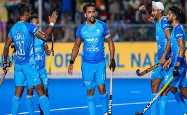 ಏಶ್ಯನ್ ಹಾಕಿ ಚಾಂಪಿಯನ್ಸ್ ಟ್ರೋಫಿ | ಹರ್ಮನ್‌ಪ್ರೀತ್ ಅವಳಿ ಗೋಲು : ಭಾರತ ಫೈನಲ್‌ಗೆ ಲಗ್ಗೆ