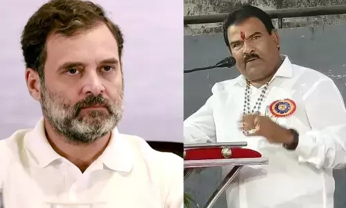 ರಾಹುಲ್ ಗಾಂಧಿ ನಾಲಿಗೆ ಕತ್ತರಿಸಿದವರಿಗೆ ರೂ. 11 ಲಕ್ಷ ಬಹುಮಾನ ಘೋಷಿಸಿದ ಶಿಂದೆ ಬಣದ ಶಾಸಕ