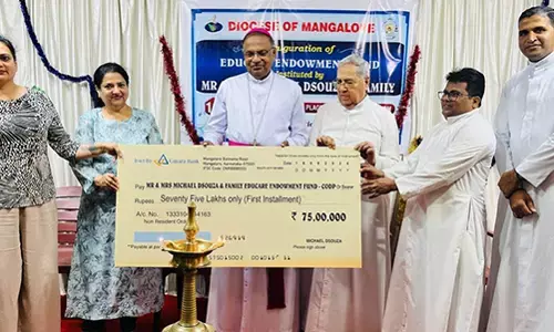 ಮಂಗಳೂರು| ಮೈಕಲ್ ಡಿಸೋಜಾ ಮತ್ತು ಕುಟುಂಬದ ‘ಎಜುಕೇರ್ ಎಂಡೋಮೆಂಟ್ ಫಂಡ್’ ಉದ್ಘಾಟನೆ