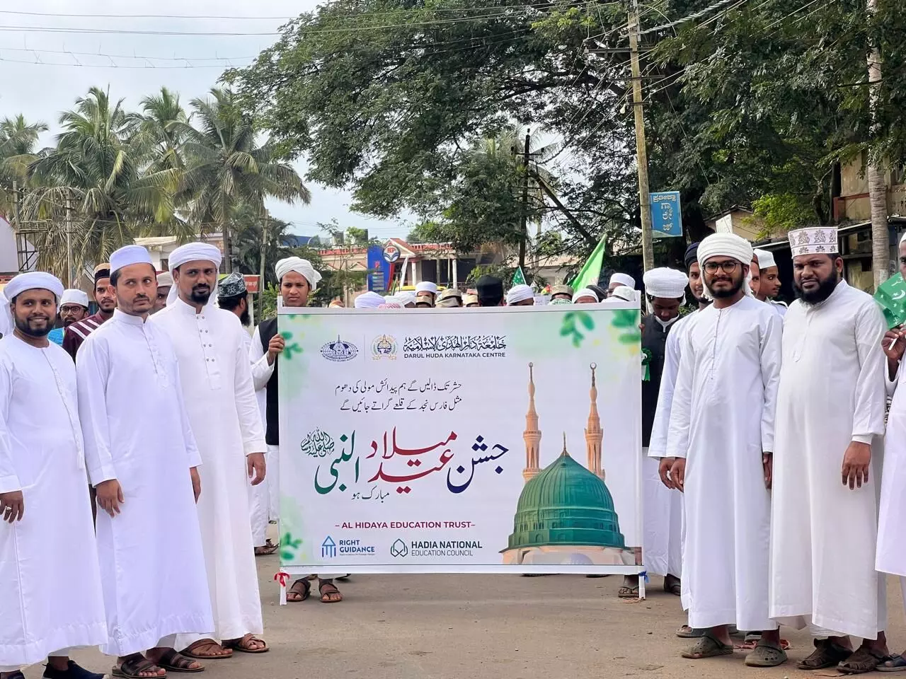 ಹಾನಗಲ್: ಸೌಹಾರ್ದ ಮೀಲಾದ್ ಜಾಥಾ