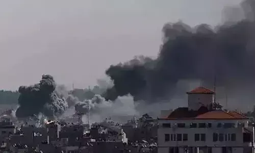 ಗಾಝಾ | ನೆರವು ಬೆಂಗಾವಲು ಪಡೆಯ ಮೇಲೆ ಇಸ್ರೇಲ್ ದಾಳಿ