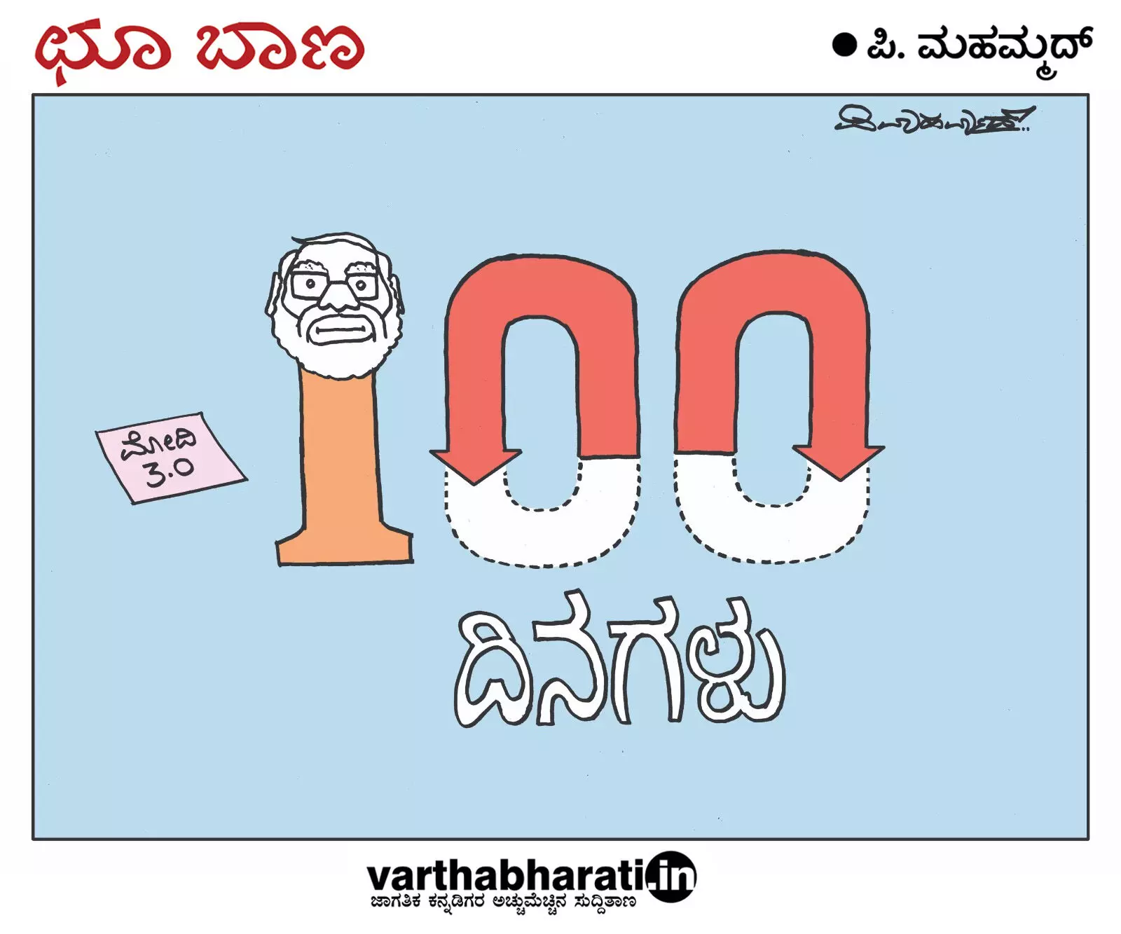 ಛೂ ಬಾಣ | ಪಿ. ಮಹಮ್ಮದ್ ಕಾರ್ಟೂನ್