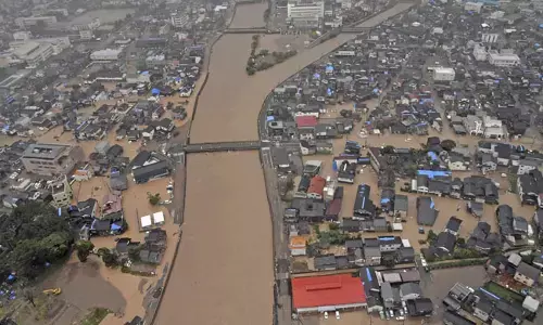 ಜಪಾನ್ ನಲ್ಲಿ ಪ್ರವಾಹ, ಭೂಕುಸಿತ | ಓರ್ವ ಮೃತ್ಯು, 13 ಮಂದಿ ನಾಪತ್ತೆ
