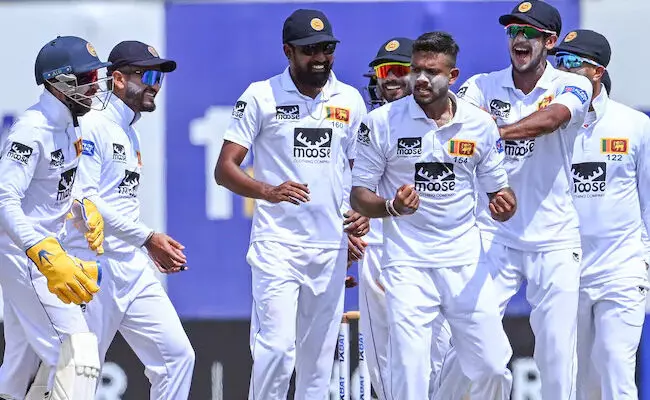 ಮೊದಲ ಟೆಸ್ಟ್ | ಗೆಲುವಿನ ಹಳಿಯಲ್ಲಿ ಶ್ರೀಲಂಕಾ