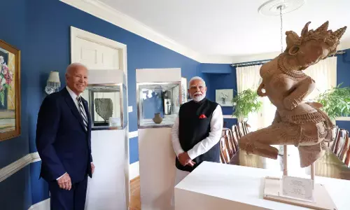 ಭಾರತದಿಂದ ಕಳ್ಳಸಾಗಣೆಯಾದ 297 ಪುರಾತನ ವಸ್ತುಗಳ ಹಸ್ತಾಂತರಕ್ಕೆ ಅಮೆರಿಕ ಸಮ್ಮತಿ