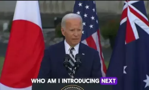 ವೇದಿಕೆಯಲ್ಲಿ ಪ್ರಧಾನಿ ಮೋದಿಯನ್ನು ಪರಿಚಯಿಸಲು ಮರೆತು, ʼಮುಂದೆ ಯಾರು?ʼ ಎಂದು ಕೇಳಿದ ಬೈಡನ್