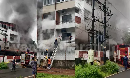 ದೊಡ್ಡಣಗುಡ್ಡೆ:  ಧನ್ವಂತರಿ ಆಯುರ್ವೇದ ಆಸ್ಪತ್ರೆಯಲ್ಲಿ  ಬೆಂಕಿ ಆಕಸ್ಮಿಕ