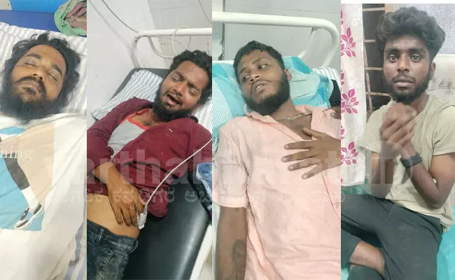 ಗಂಗಾವತಿ: ಗಣೇಶ ವಿಸರ್ಜನೆ ವೇಳೆ ಓರ್ವನಿಗೆ ಚಾಕು ಇರಿತ; ಮೂವರ ಮೇಲೆ ಹಲ್ಲೆ ಗಂಗಾವತಿ: ಗಣೇಶ ವಿಸರ್ಜನೆ ವೇಳೆ ಓರ್ವನಿಗೆ ಚಾಕು ಇರಿತ; ಮೂವರ ಮೇಲೆ ಹಲ್ಲೆ