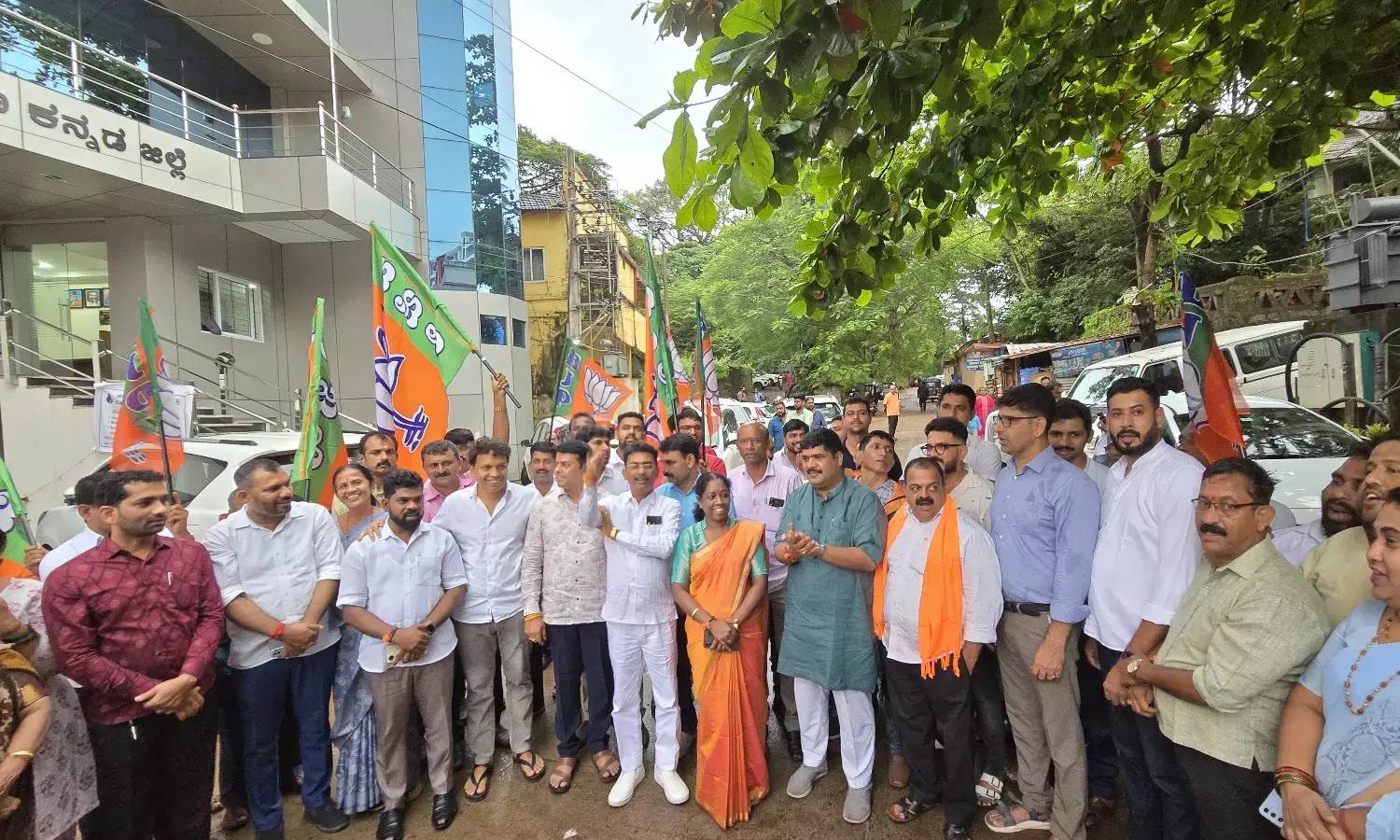 ಮಂಗಳೂರು: ಮುಖ್ಯಮಂತ್ರಿ ರಾಜೀನಾಮೆಗೆ ಆಗ್ರಹಿಸಿ ಬಿಜೆಪಿ ಪ್ರತಿಭಟನೆ