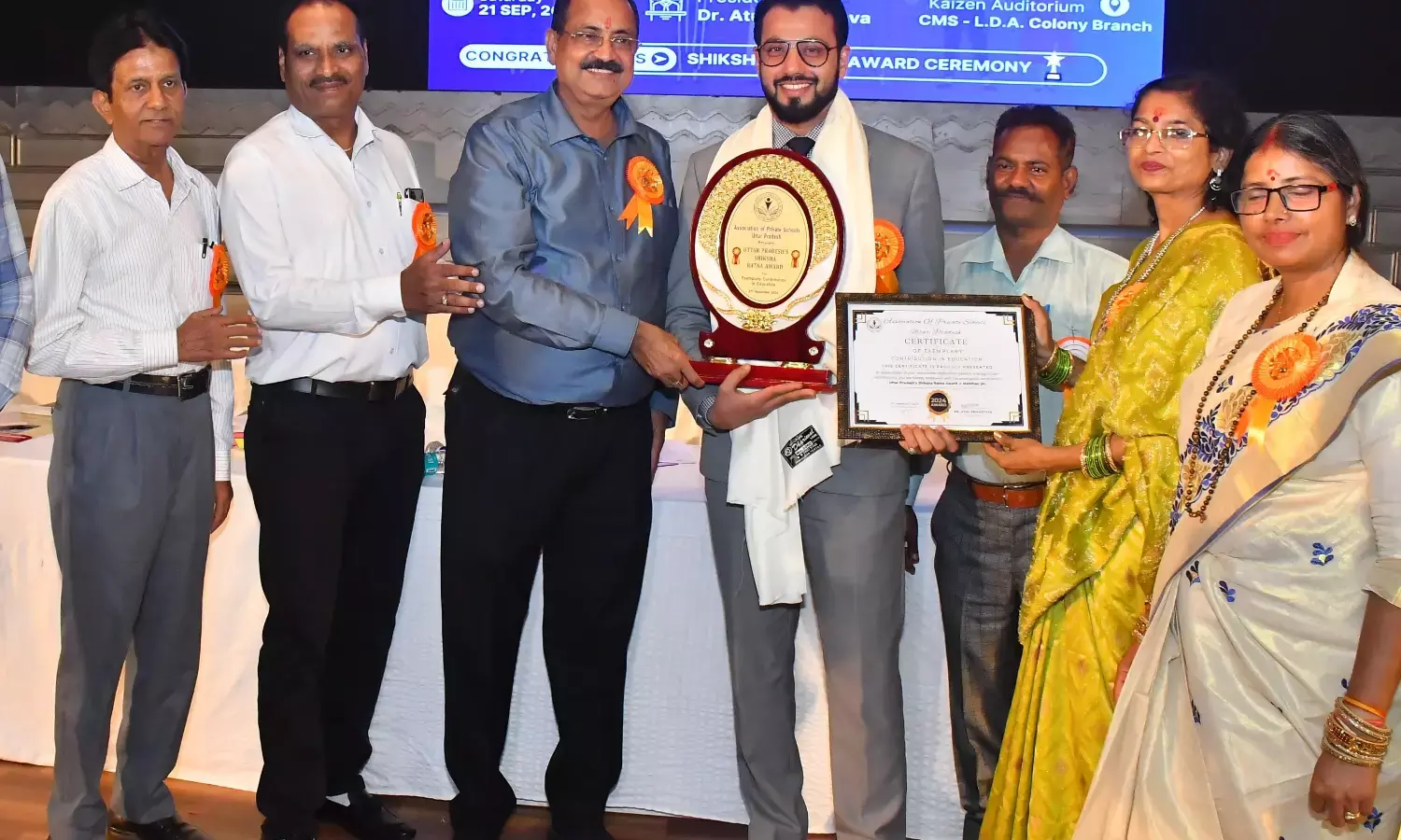 ಮುಹಮ್ಮದ್ ರಿಫಾಯ್ ಕಾಟಿಪಳ್ಳರಿಗೆ ಶಿಕ್ಷಾ ರತ್ನ ಪ್ರಶಸ್ತಿ ಪ್ರದಾನ