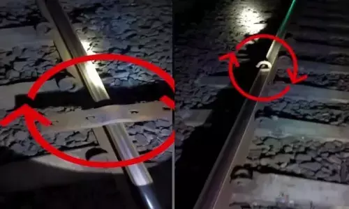 ಗುಜರಾತ್|‌ ರೈಲ್ವೇ ಹಳಿ ತಿರುಚಿದ ಪ್ರಕರಣಕ್ಕೆ ತಿರುವು: ಇಲಾಖೆಯಿಂದ ಸನ್ಮಾನ ಗಿಟ್ಟಿಸಿಕೊಳ್ಳಲು ನಾಟಕವಾಡಿದ್ದ ರೈಲ್ವೇ ಸಿಬ್ಬಂದಿಗಳ ಬಂಧನ