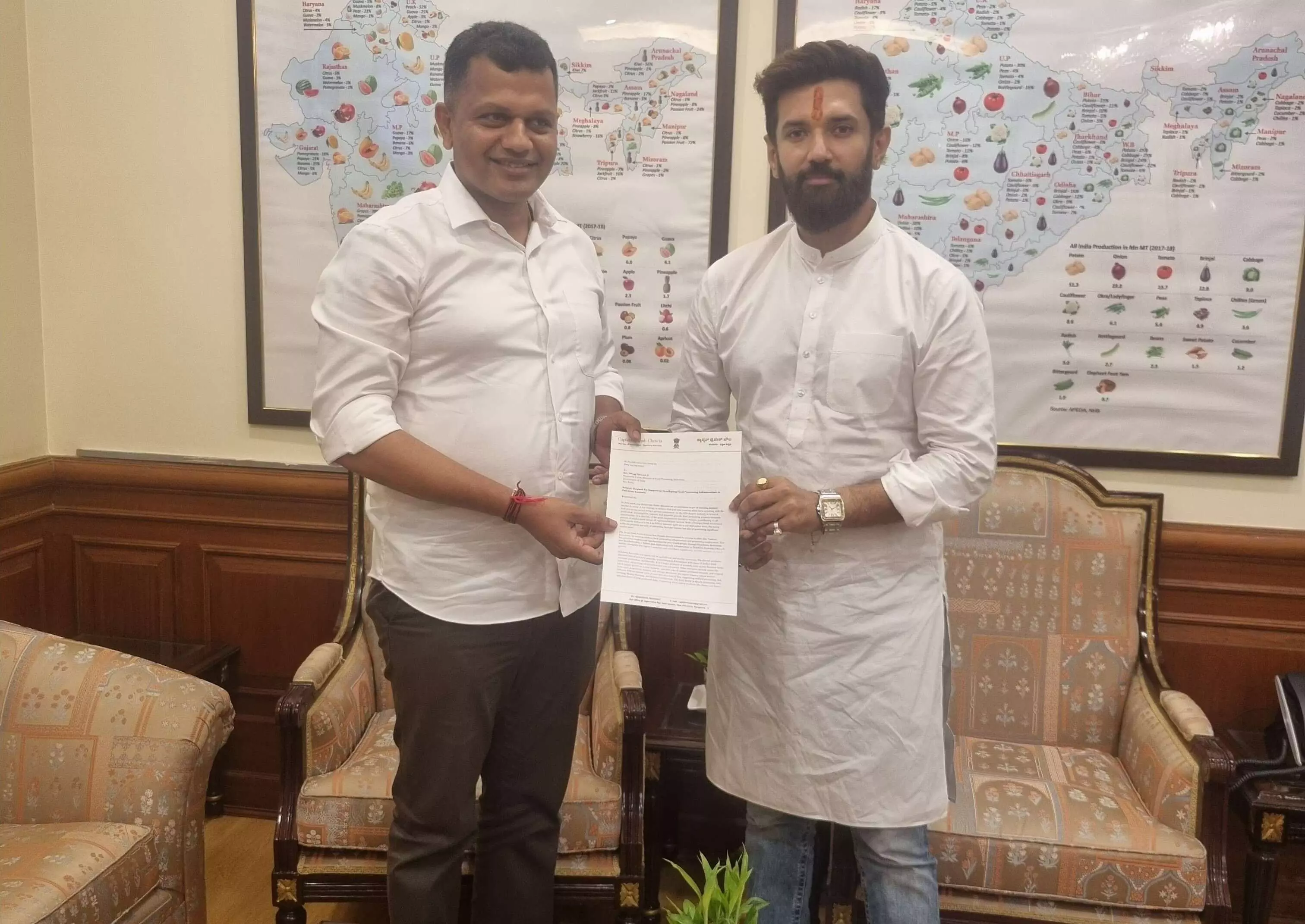 ದ.ಕ. ಜಿಲ್ಲೆಯಲ್ಲಿ ಆಹಾರ ಸಂಸ್ಕರಣಾ ಹಬ್ಗೆ ಸಂಸದ ಚೌಟ ಮನವಿ ದ.ಕ. ಜಿಲ್ಲೆಯಲ್ಲಿ ಆಹಾರ ಸಂಸ್ಕರಣಾ ಹಬ್ಗೆ ಸಂಸದ ಚೌಟ ಮನವಿ