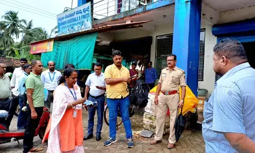 ಕಳಪೆ ಕಾಮಗಾರಿ ಆರೋಪ: ಲೋಕಾಯುಕ್ತ ತಾಂತ್ರಿಕ ಅಧಿಕಾರಿಗಳಿಂದ ಸಾಸ್ತಾನ ಮೀನು ಮಾರುಕಟ್ಟೆ ಪರಿಶೀಲನೆ