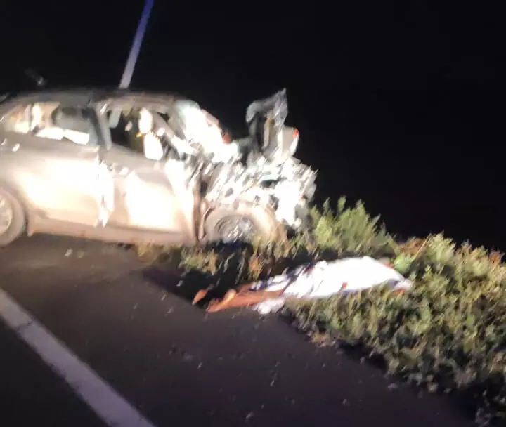 ಬಾಗಲಕೋಟೆ | ಕಾರು-ಲಾರಿ ಮಧ್ಯೆ ಅಪಘಾತ: ನಾಲ್ವರು ಮೃತ್ಯು