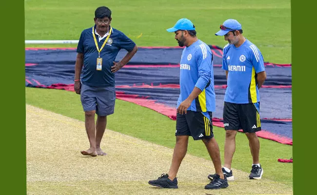 ಭಾರತ ಬಾಂಗ್ಲಾ ಪಂದ್ಯಕ್ಕೆ ಮಳೆ ಅಡ್ಡಿ | ಹವಾಮಾನ ಮುನ್ಸೂಚನೆ ; ಮೊದಲ ದಿನದ ಆಟ ಅನುಮಾನ? ಭಾರತ ಬಾಂಗ್ಲಾ ಪಂದ್ಯಕ್ಕೆ ಮಳೆ ಅಡ್ಡಿ | ಹವಾಮಾನ ಮುನ್ಸೂಚನೆ ; ಮೊದಲ ದಿನದ ಆಟ ಅನುಮಾನ?