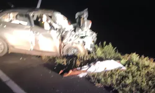 ಬಾಗಲಕೋಟೆ | ಕಾರು-ಲಾರಿ ಮಧ್ಯೆ ಅಪಘಾತ: ನಾಲ್ವರು ಮೃತ್ಯು