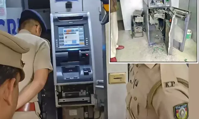 ಕೇರಳದಲ್ಲಿ 3 ಎಟಿಎಂಗಳ ದರೋಡೆ ; 60 ಲಕ್ಷ ರೂ.ಲೂಟಿ