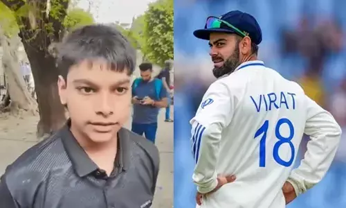 ವಿರಾಟ್ ಕೊಹ್ಲಿ ಬ್ಯಾಟಿಂಗ್ ವೀಕ್ಷಿಸಲು ಉನ್ನಾವೊದಿಂದ ಕಾನ್ಪುರಕ್ಕೆ ಸೈಕಲ್‌ನಲ್ಲಿ ಆಗಮಿಸಿದ ಶಾಲಾ ಬಾಲಕ!