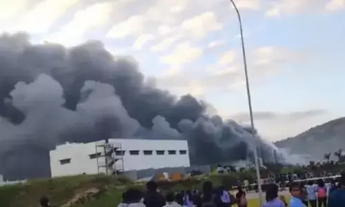 ಹೊಸೂರು ಟಾಟಾ ಕಾರ್ಖಾನೆಯಲ್ಲಿ ಭಾರಿ ಬೆಂಕಿ ಅವಘಡ