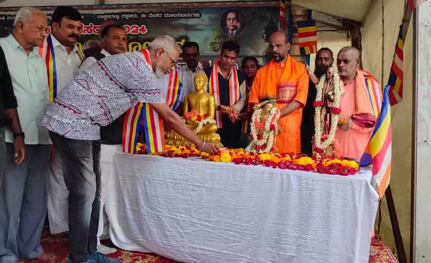 ಮೈಸೂರು: ವಿರೋಧದ ನಡುವೆಯೂ ಮಹಿಷ ದಸರಾಗೆ ವಿಧ್ಯುಕ್ತ ಚಾಲನೆ