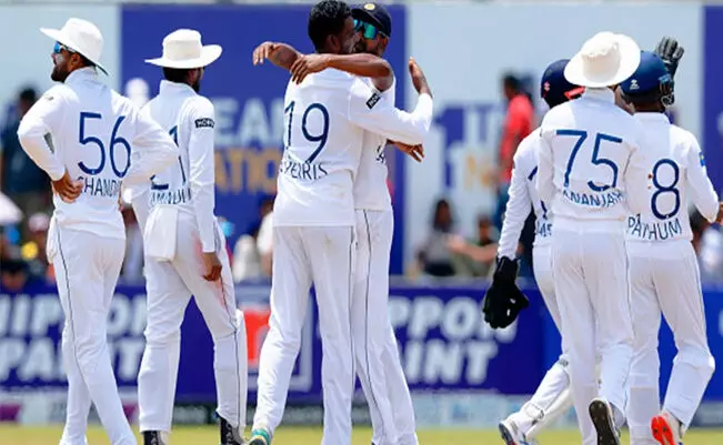 ನ್ಯೂಝಿಲ್ಯಾಂಡ್ ವಿರುದ್ಧ ಇನಿಂಗ್ಸ್, 154 ರನ್ ಜಯ |15 ವರ್ಷಗಳ ಟೆಸ್ಟ್ ಸರಣಿ ಬರ ನೀಗಿಸಿಕೊಂಡ ಶ್ರೀಲಂಕಾ ಕ್ರಿಕೆಟ್ ತಂಡ