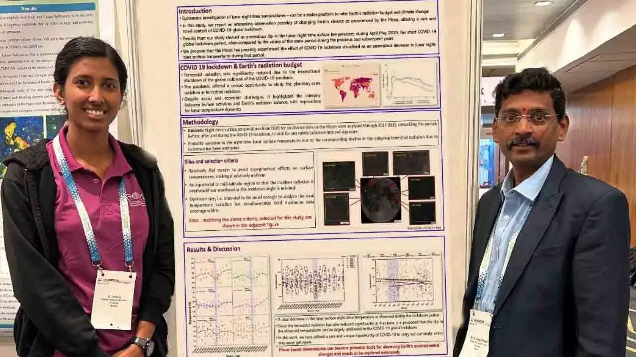ಕೋವಿಡ್ ಲಾಕ್ಡೌನ್ನಿಂದ ಚಂದ್ರನ ತಾಪಮಾನ ಇಳಿಕೆ: ಅಧ್ಯಯನ ವರದಿ ಕೋವಿಡ್ ಲಾಕ್ಡೌನ್ನಿಂದ ಚಂದ್ರನ ತಾಪಮಾನ ಇಳಿಕೆ: ಅಧ್ಯಯನ ವರದಿ
