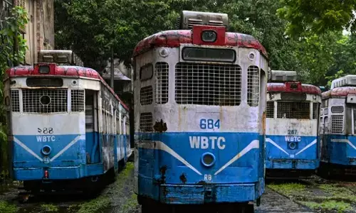 ಕೋಲ್ಕತ್ತಾ: 150 ವರ್ಷಗಳ ಇತಿಹಾಸವಿರುವ ಟ್ರಾಮ್ ರೈಲು ಸಂಚಾರ ಸ್ಥಗಿತ