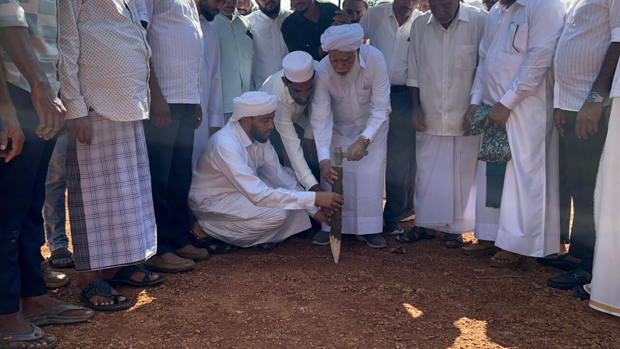 ಉಳಿತೊಟ್ಟು ಬಿಲಾಲ್ ಜುಮಾ ಮಸ್ಜಿದ್ - ನೂತನ ಮಸೀದಿಯ ಶಿಲಾನ್ಯಾಸ