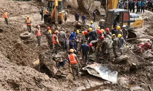 ನೇಪಾಳ | ಭಾರಿ ಪ್ರವಾಹ ಮತ್ತು ಭೂಕುಸಿತ : ಮೃತರ ಸಂಖ್ಯೆ 217ಕ್ಕೆ ಏರಿಕೆ