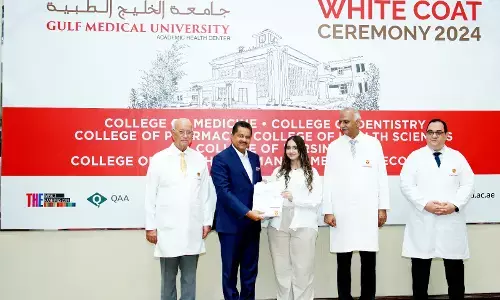 ಗಲ್ಫ್ ವೈದ್ಯಕೀಯ ವಿವಿಯಲ್ಲಿ 26ನೇ ವೈಟ್ ಕೋಟ್ ಸಮಾರಂಭ