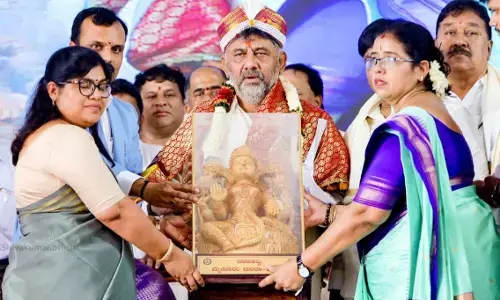 ಸ್ತ್ರೀ ಶಕ್ತಿಯೇ ನಮ್ಮ ಕರ್ನಾಟಕದ ಶಕ್ತಿ: ದಸರಾ ಉದ್ಘಾಟನಾ ಸಮಾರಂಭದಲ್ಲಿ  ಡಿಸಿಎಂ ಡಿ.ಕೆ.ಶಿವಕುಮಾರ್