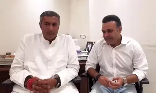 ಹರ್ಯಾಣ ವಿಧಾನಸಭಾ ಚುನಾವಣೆ | ಕಾಂಗ್ರೆಸ್ ಅಭ್ಯರ್ಥಿ ಪರವಾಗಿ ಪ್ರಚಾರ ಮಾಡಿದ ವಿರೇಂದ್ರ ಸೆಹ್ವಾಗ್