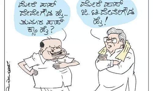 ಛೂ ಬಾಣ | ಪಿ. ಮಹಮ್ಮದ್ ಕಾರ್ಟೂನ್