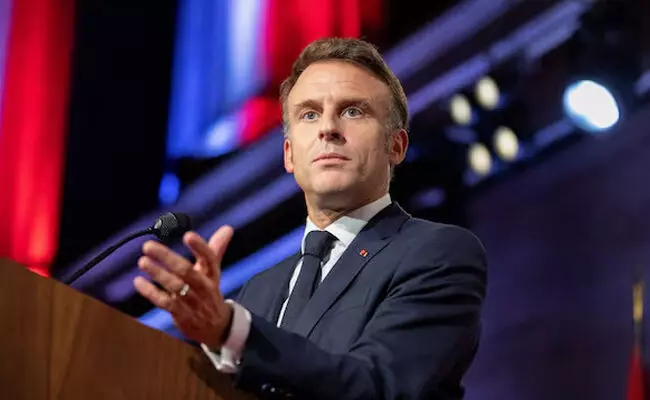 ಇಸ್ರೇಲ್ ಗೆ ಶಸ್ತ್ರಾಸ್ತ್ರ ಪೂರೈಕೆಯನ್ನು ಸ್ಥಗಿತಗೊಳಿಸಬೇಕು : ಫ್ರಾನ್ಸ್ ಅಧ್ಯಕ್ಷ ಎಮ್ಯಾನ್ಯುಯೆಲ್ ಮ್ಯಾಕ್ರನ್ ಆಗ್ರಹ