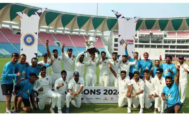 27 ವರ್ಷಗಳ ಬಳಿಕ ಮುಂಬೈಗೆ ಇರಾನಿ ಕಪ್