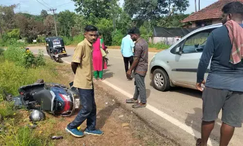 ಕಡಬ: ಕಾರು- ಬೈಕ್ ಢಿಕ್ಕಿ; ಸವಾರ ಮೃತ್ಯು