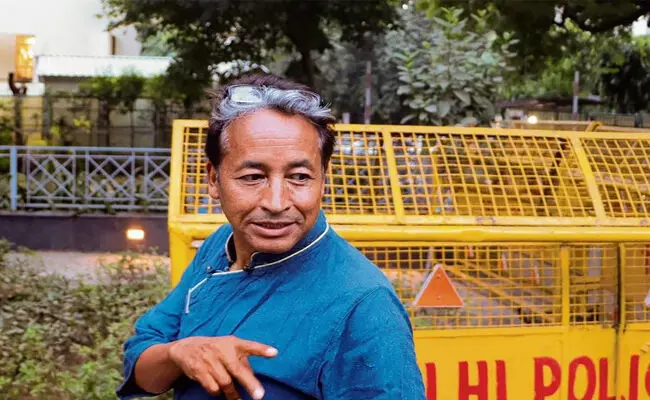 ಜಂತರ್ ಮಂತರ್‌ನಲ್ಲಿ ಉಪವಾಸ ಮುಷ್ಕರ ನಡೆಸಲು ಅನುಮತಿ ನಿರಾಕರಣೆ : ಪರ್ಯಾಯ ಸ್ಥಳ ಕೋರಿದ ಸೋನಮ್ ವಾಂಗ್ಚುಕ್