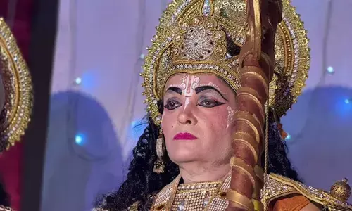 ರಾಮಲೀಲಾ ಕಾರ್ಯಕ್ರಮದಲ್ಲಿ ರಾಮನ ಪಾತ್ರ ನಿರ್ವಹಿಸುತ್ತಿದ್ದ ಪಾತ್ರಧಾರಿ ವೇದಿಕೆಯ ಮೇಲೆಯೇ ಕುಸಿದು ಮೃತ್ಯು