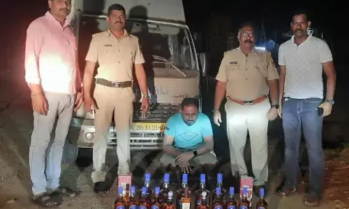 ಅಕ್ರಮ ಮದ್ಯ ಸಾಗಾಟ: ಆರೋಪಿ ಬಂಧನ