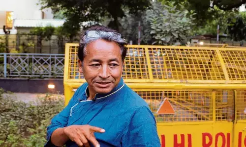 ಜಂತರ್ ಮಂತರ್‌ನಲ್ಲಿ ಉಪವಾಸ ಮುಷ್ಕರ ನಡೆಸಲು ಅನುಮತಿ ನಿರಾಕರಣೆ : ಪರ್ಯಾಯ ಸ್ಥಳ ಕೋರಿದ ಸೋನಮ್ ವಾಂಗ್ಚುಕ್